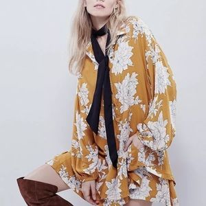 NWT Free People Shake It Tunic Mini Dress XS